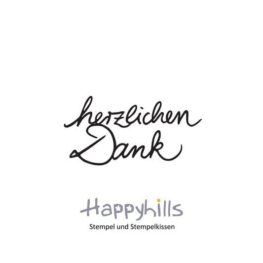 Stempel herzlichen Dank