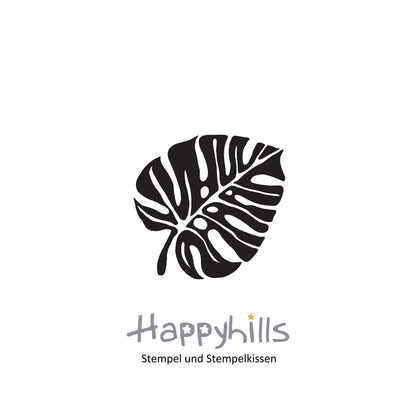 Stempel Monstera