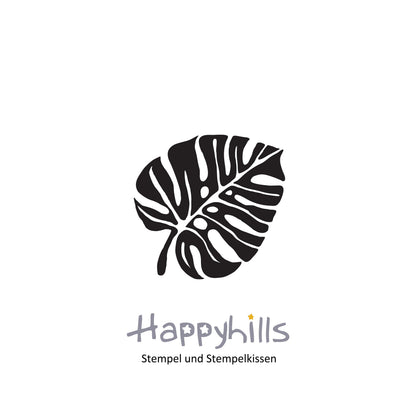 Stempel Monstera