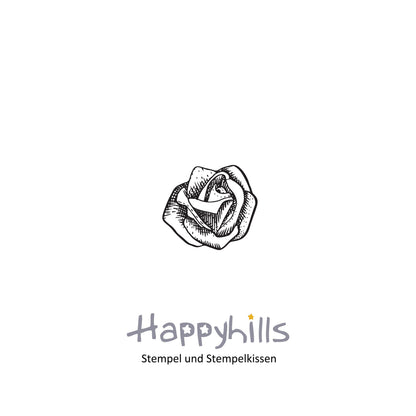 Stempel Rose / Salat