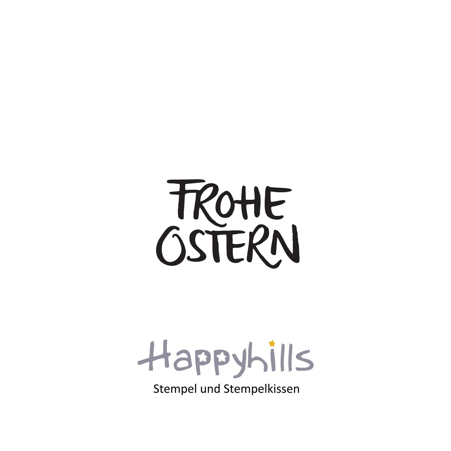 Stempel Frohe Ostern