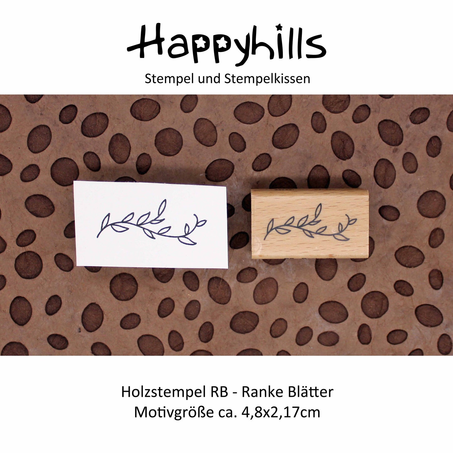 Stempel Ranke Blätter
