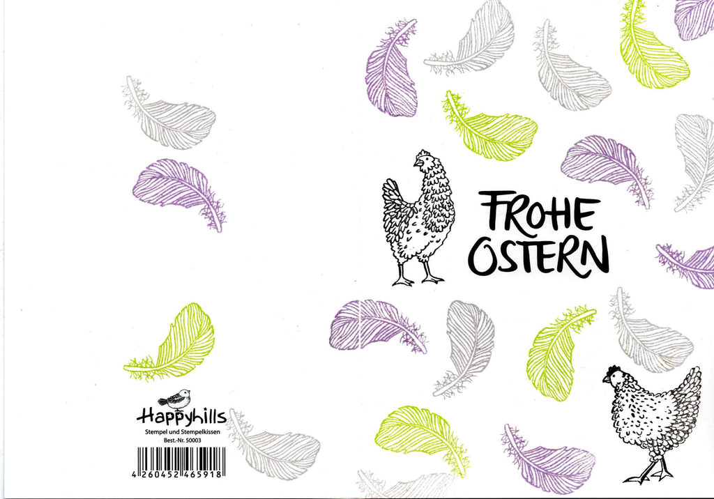 Stempel Daunenfeder