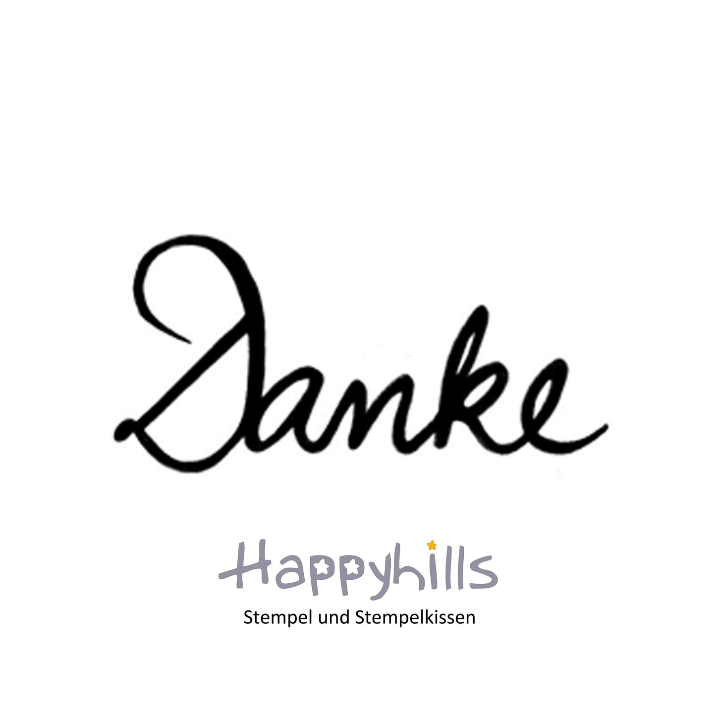Stempel Danke