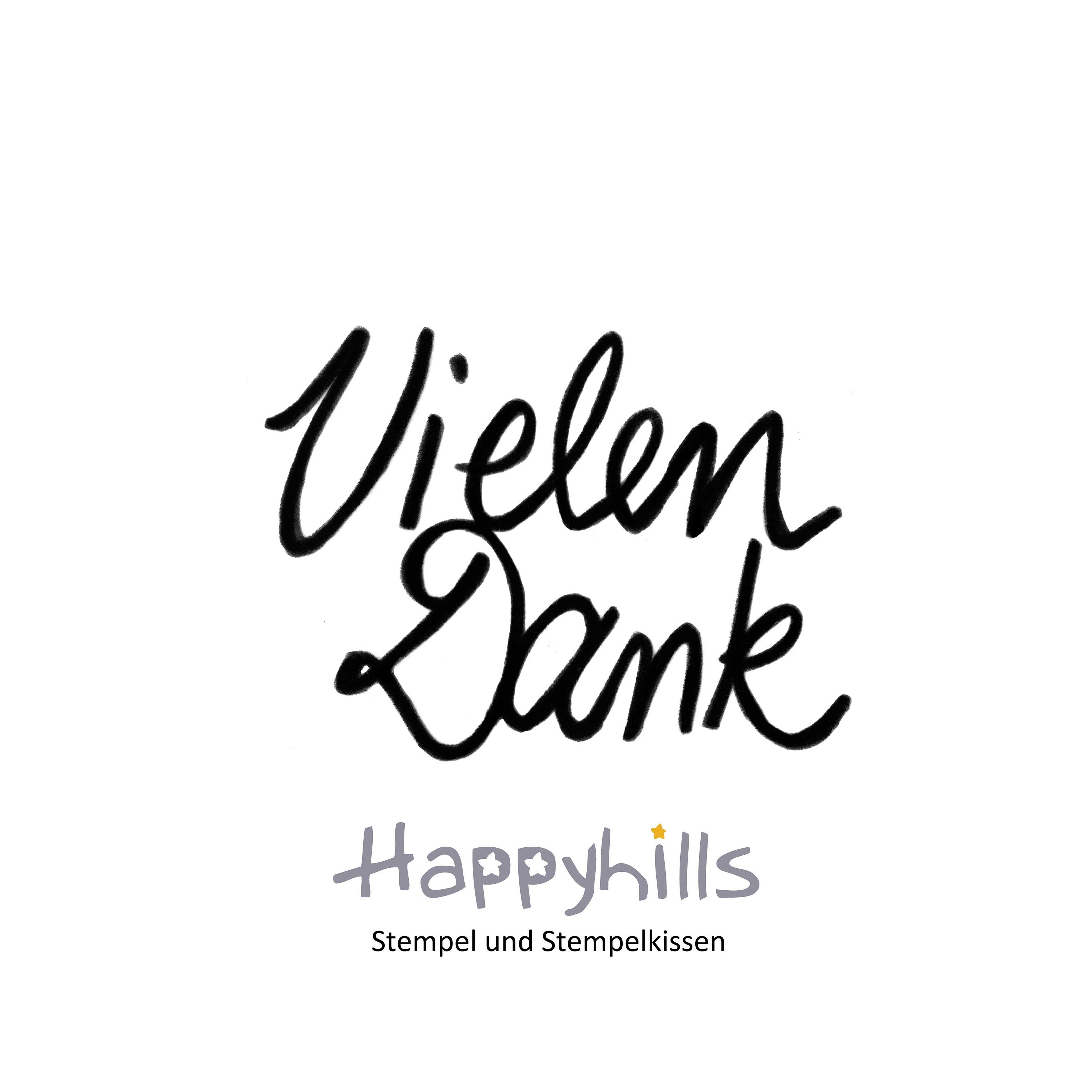 Stempel Vielen Dank