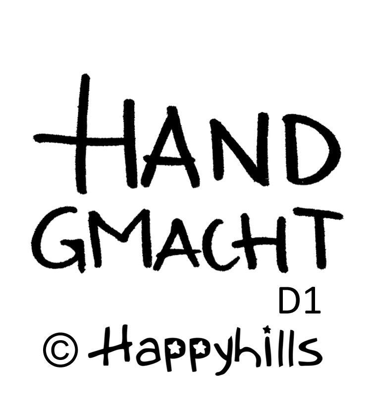 Stempel Handgmacht