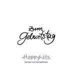 Stempel zum Geburtstag