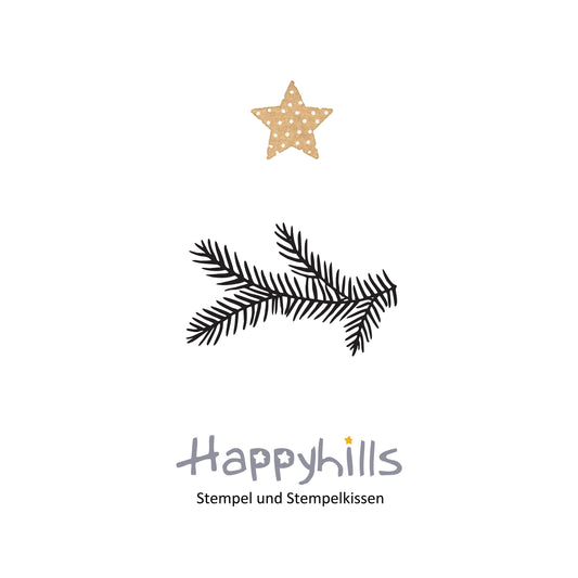 Stempel Tannenzweig