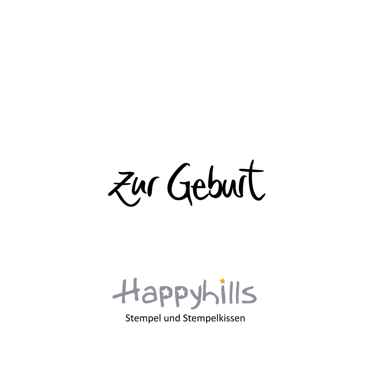 Stempel zur Geburt