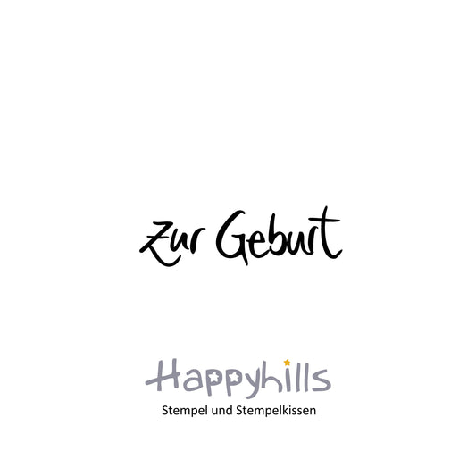 Stempel zur Geburt