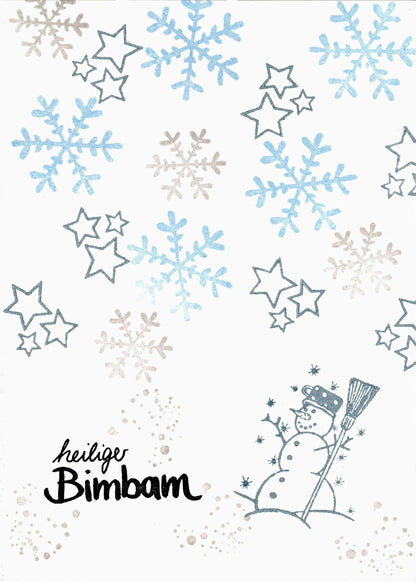 Stempel Schneemann