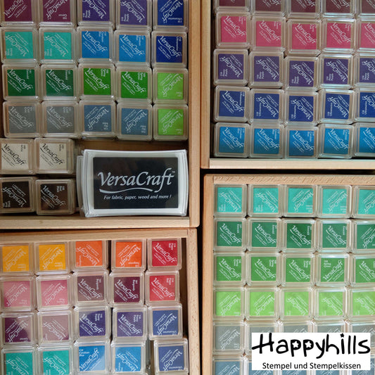 VersaCraft Mini Stoffstempelkissen mit großer Farbauswahl
