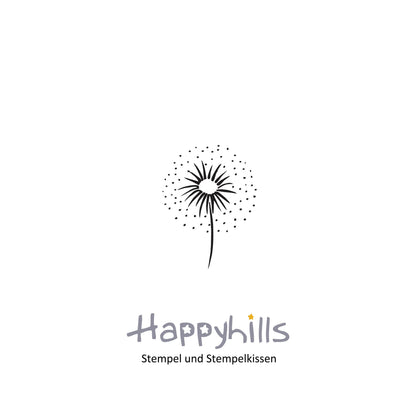 Stempel Pusteblume Feuerwerk