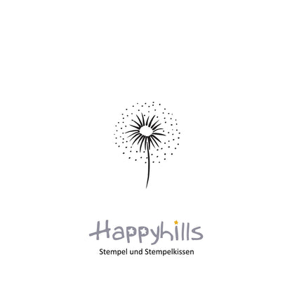 Stempel Pusteblume Feuerwerk