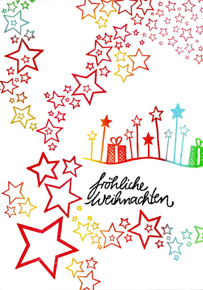 Stempel Sternchen Outline