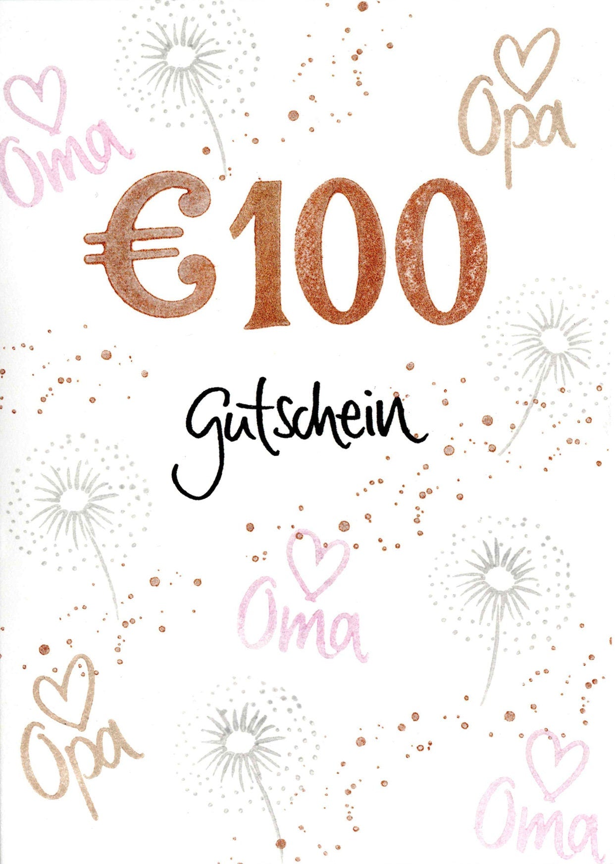 Stempel Pusteblume Feuerwerk