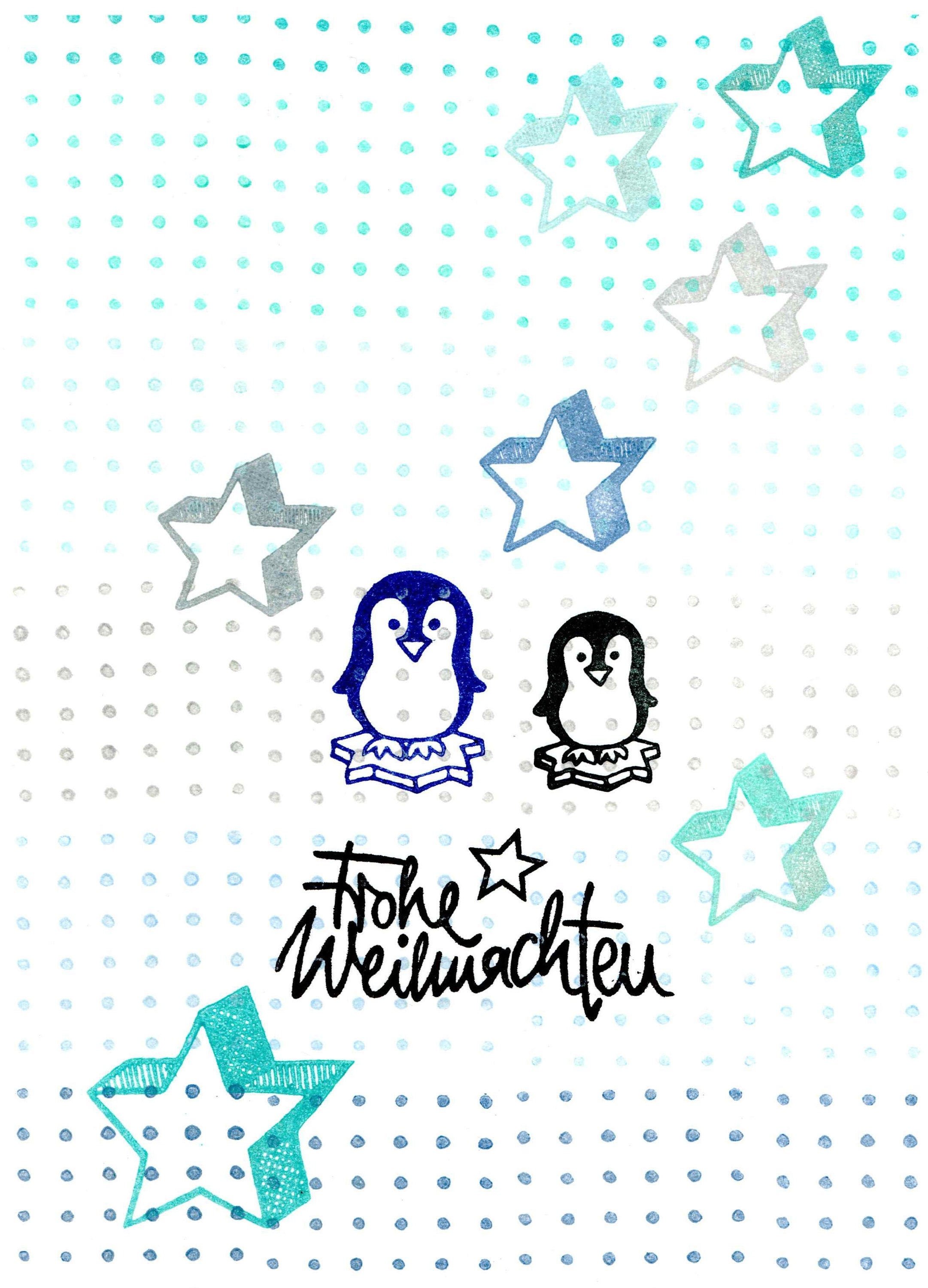 Stempel Pinguin
