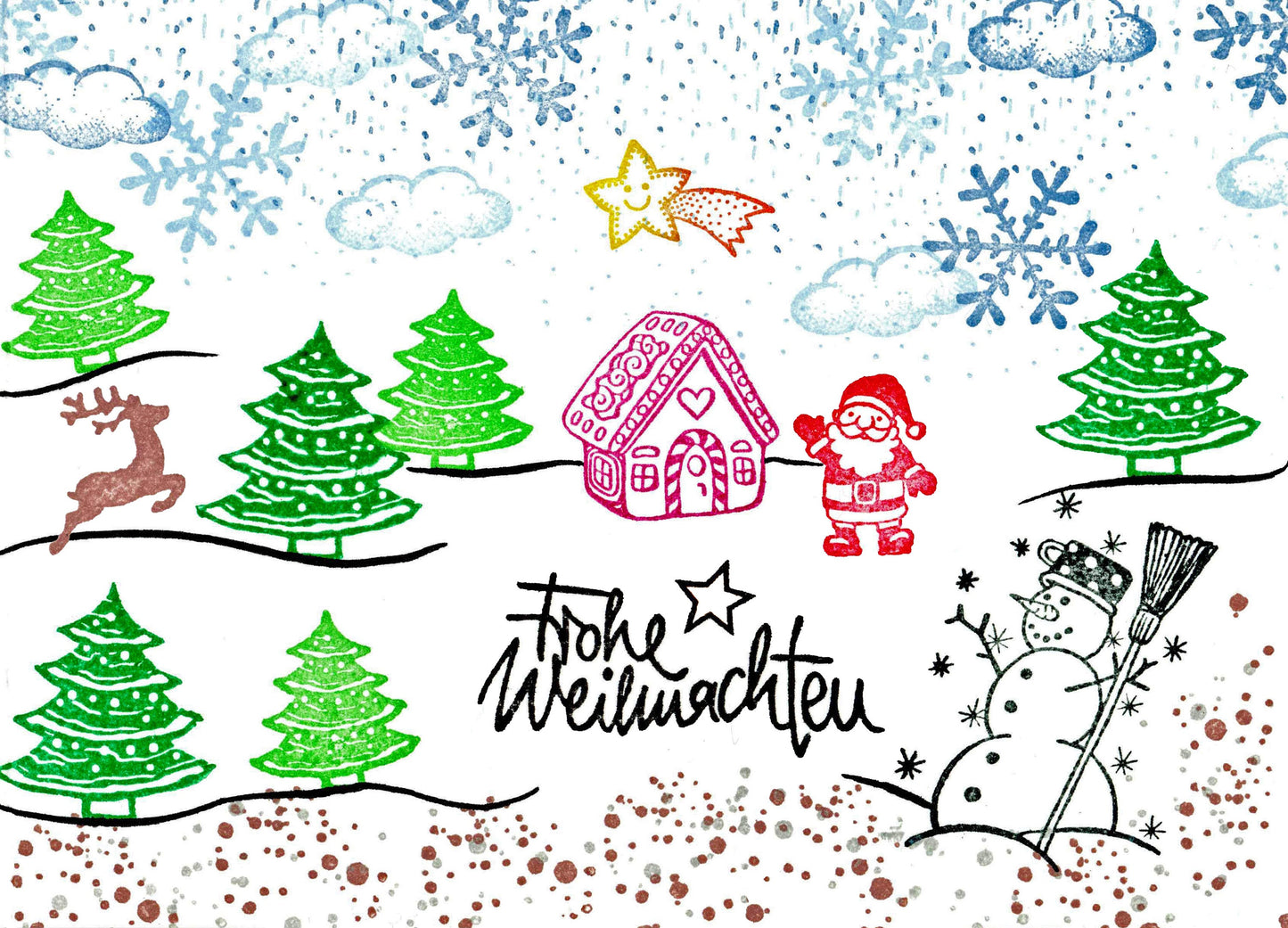 Stempel Lebkuchenhaus