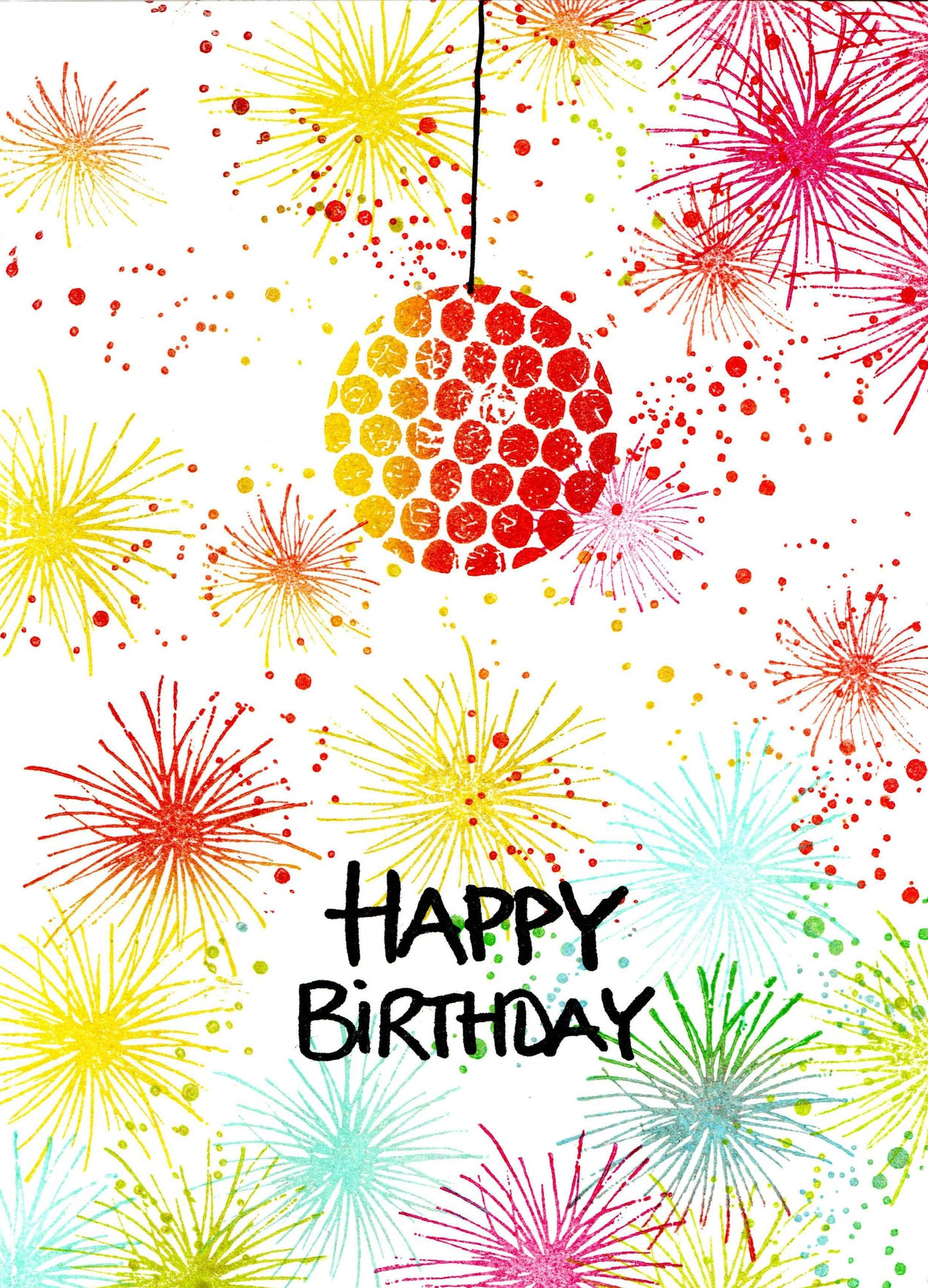 Stempel Happy Birthday