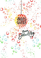 Stempel zum Geburtstag