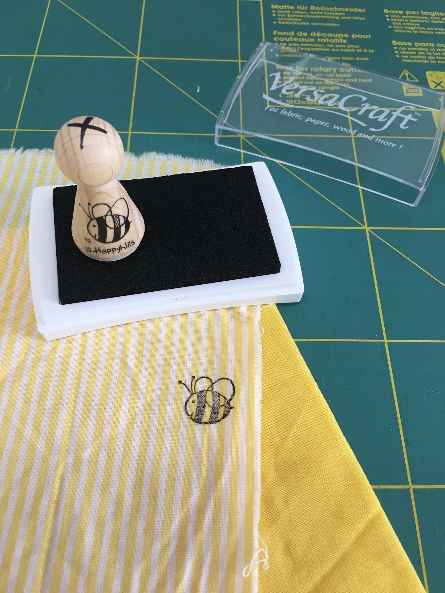 VersaCraft Mini Stoffstempelkissen mit großer Farbauswahl