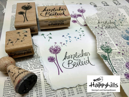 Stempel herzliches Beileid