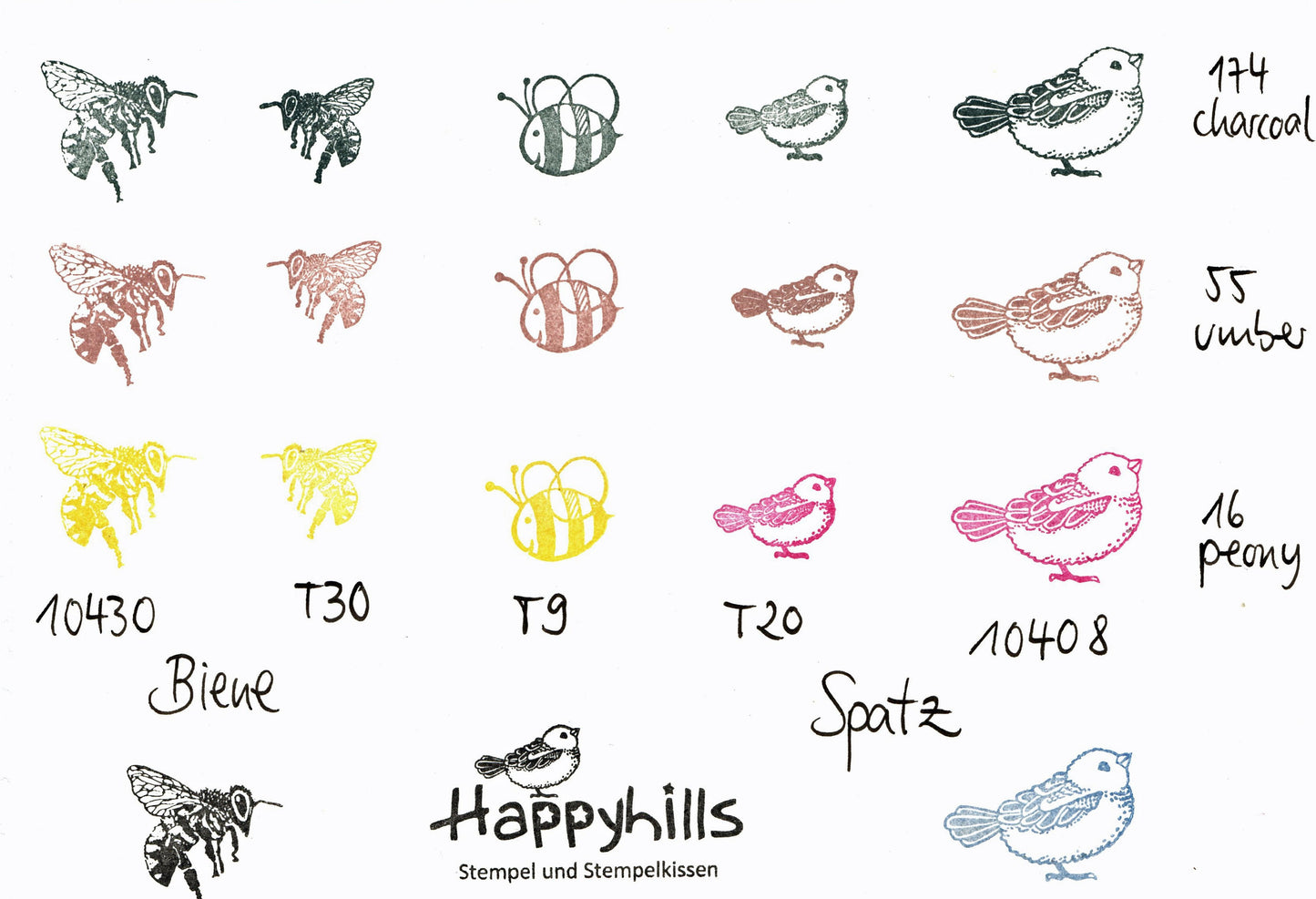 Stempel Spatz