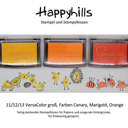 VersaColor Stempelkissen groß mit großer Farbauswahl