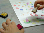 Stieber COLOR 12er Set Mini-Stempelkissen mit 12 leuchtenden Farben