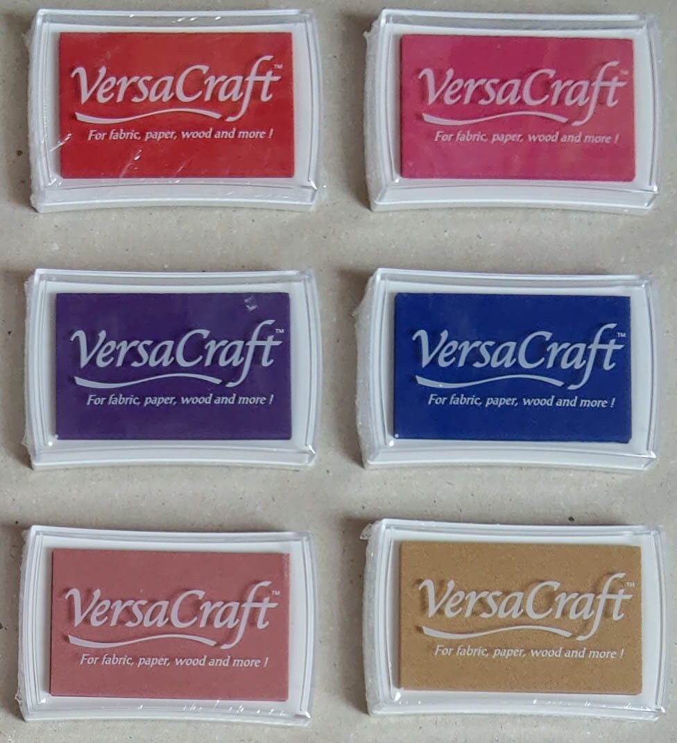 VersaCraft groß Stoffstempelkissen mit großer Farbauswahl