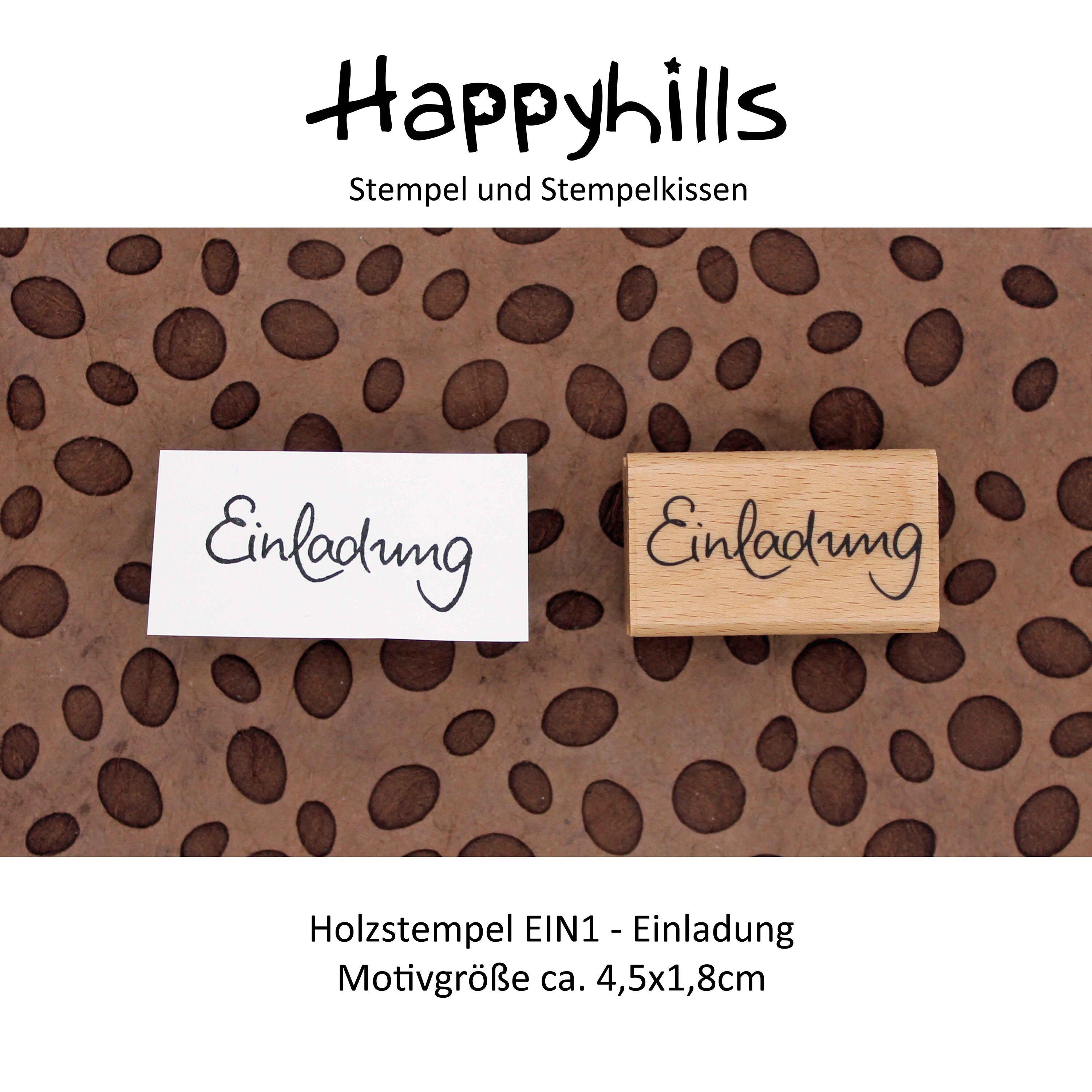 Stempel Einladung