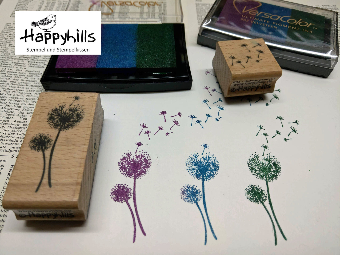 Stempel Pusteblume Schirmchen