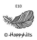 Stempel Daunenfeder