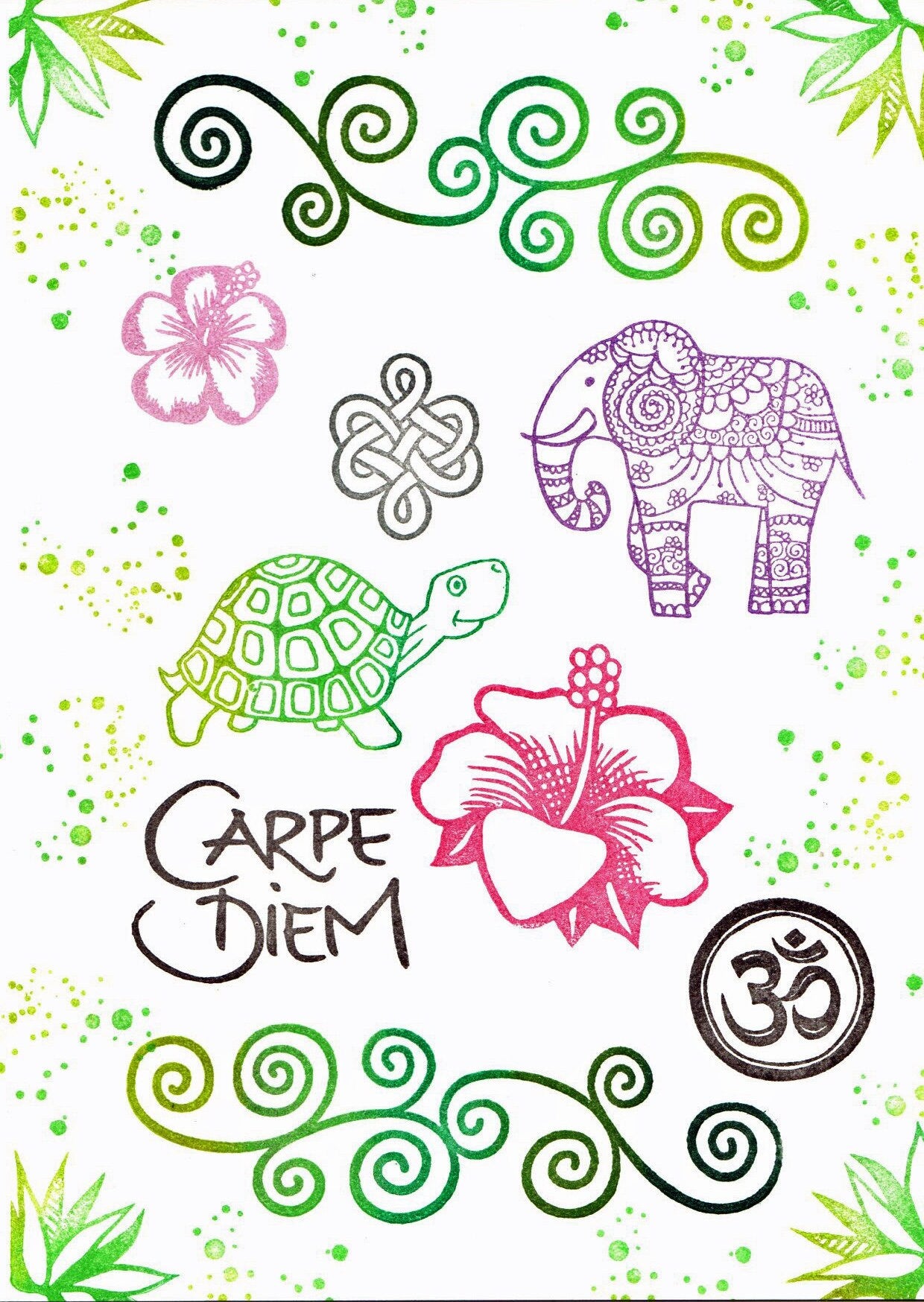 Stempel Schildkröte