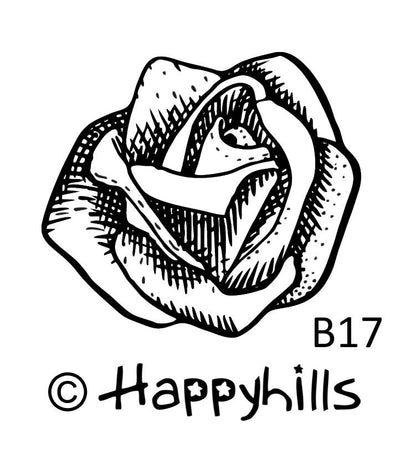 Stempel Rose / Salat