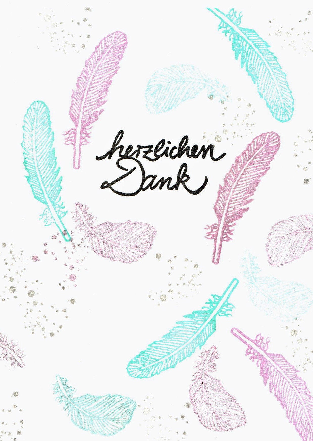 Stempel herzlichen Dank