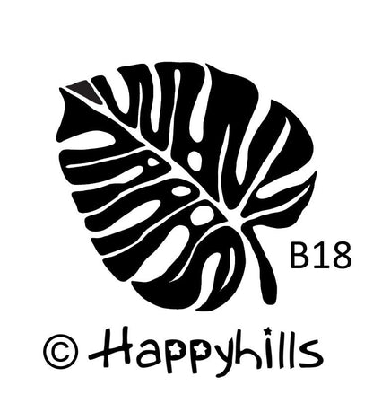 Stempel Monstera