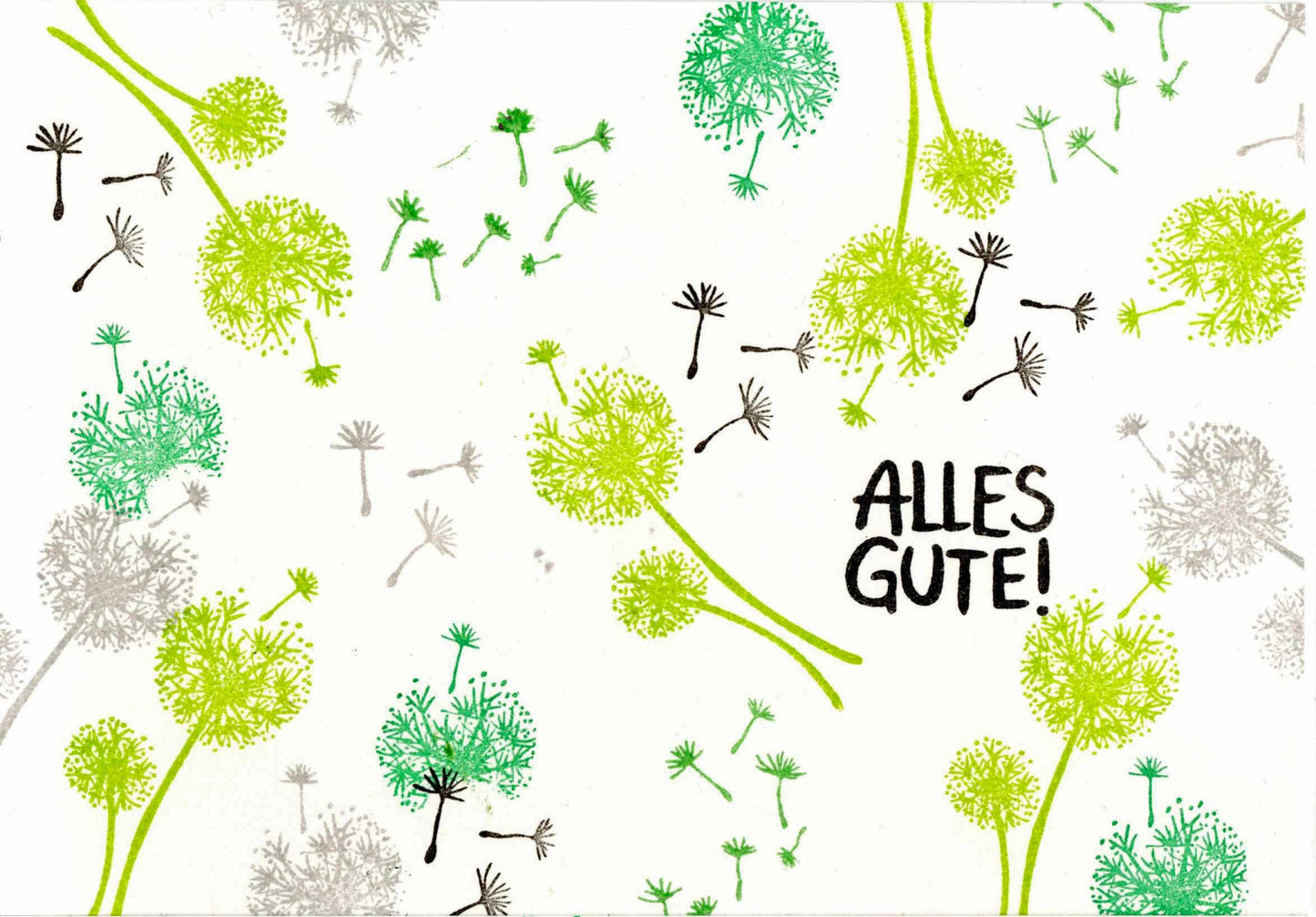Stempel Pusteblume Schirmchen