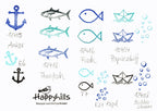 Stempel Thunfisch