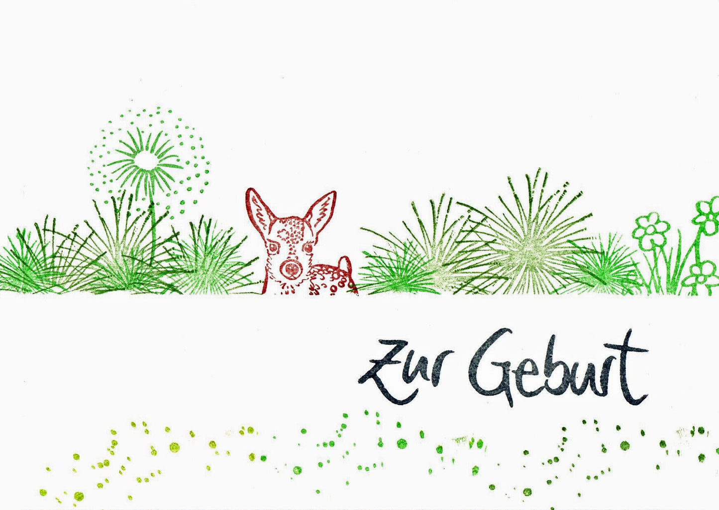 Stempel zur Geburt
