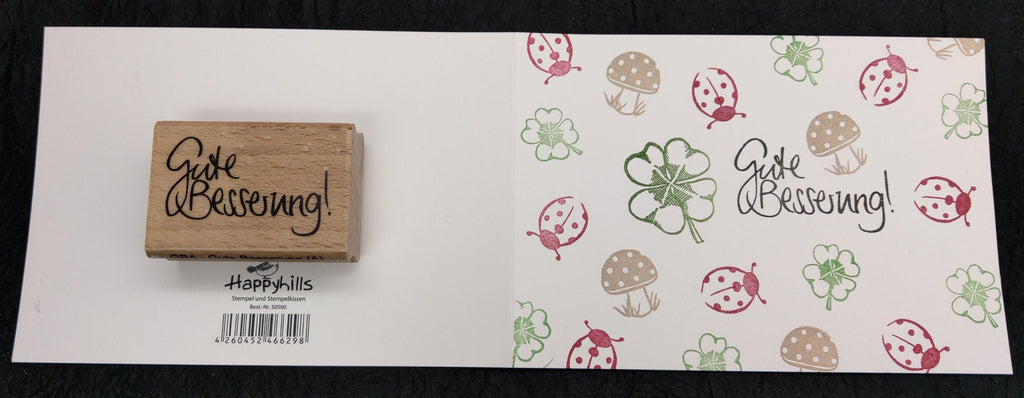 Stempel Gute Besserung!