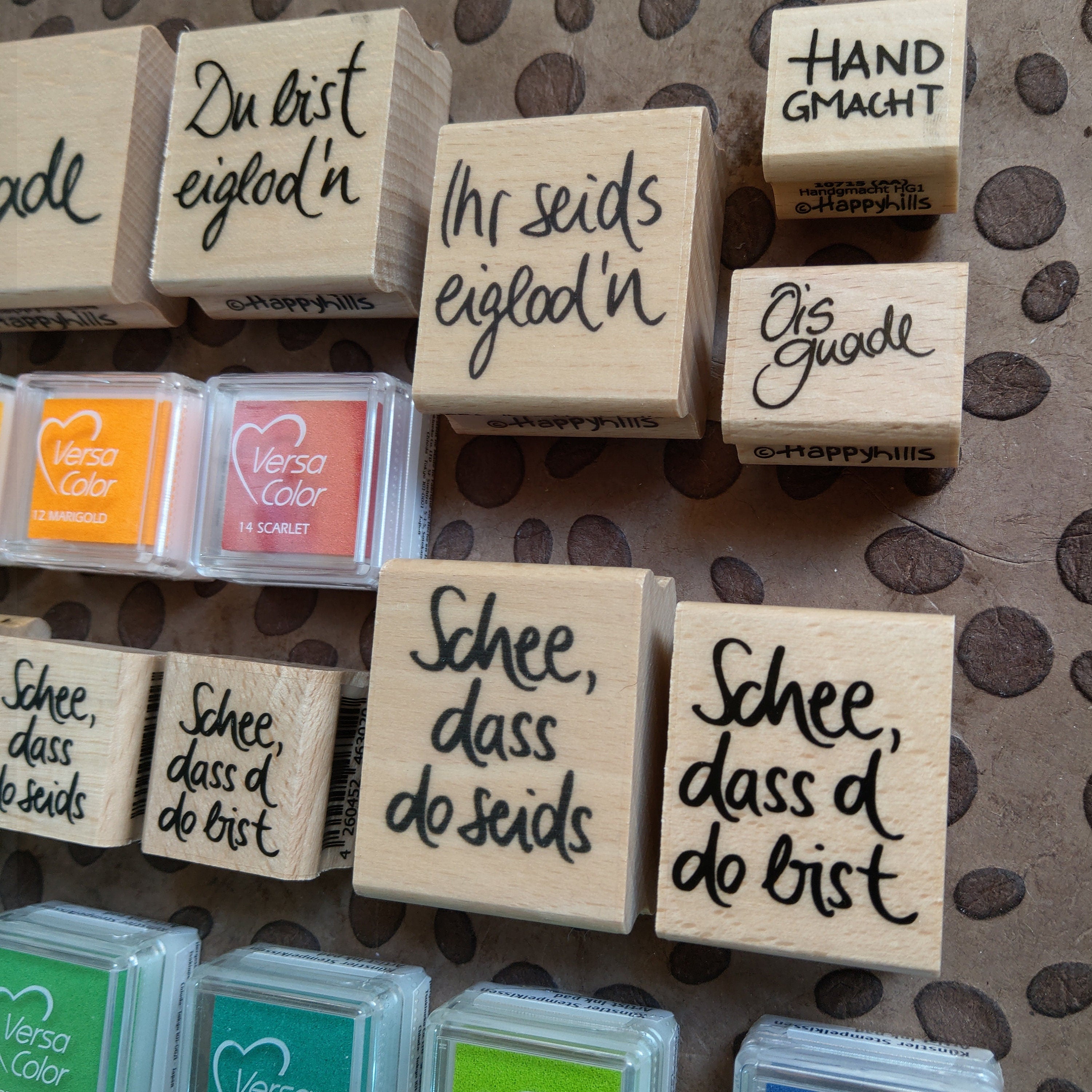 Stempel Du bist eiglod`n