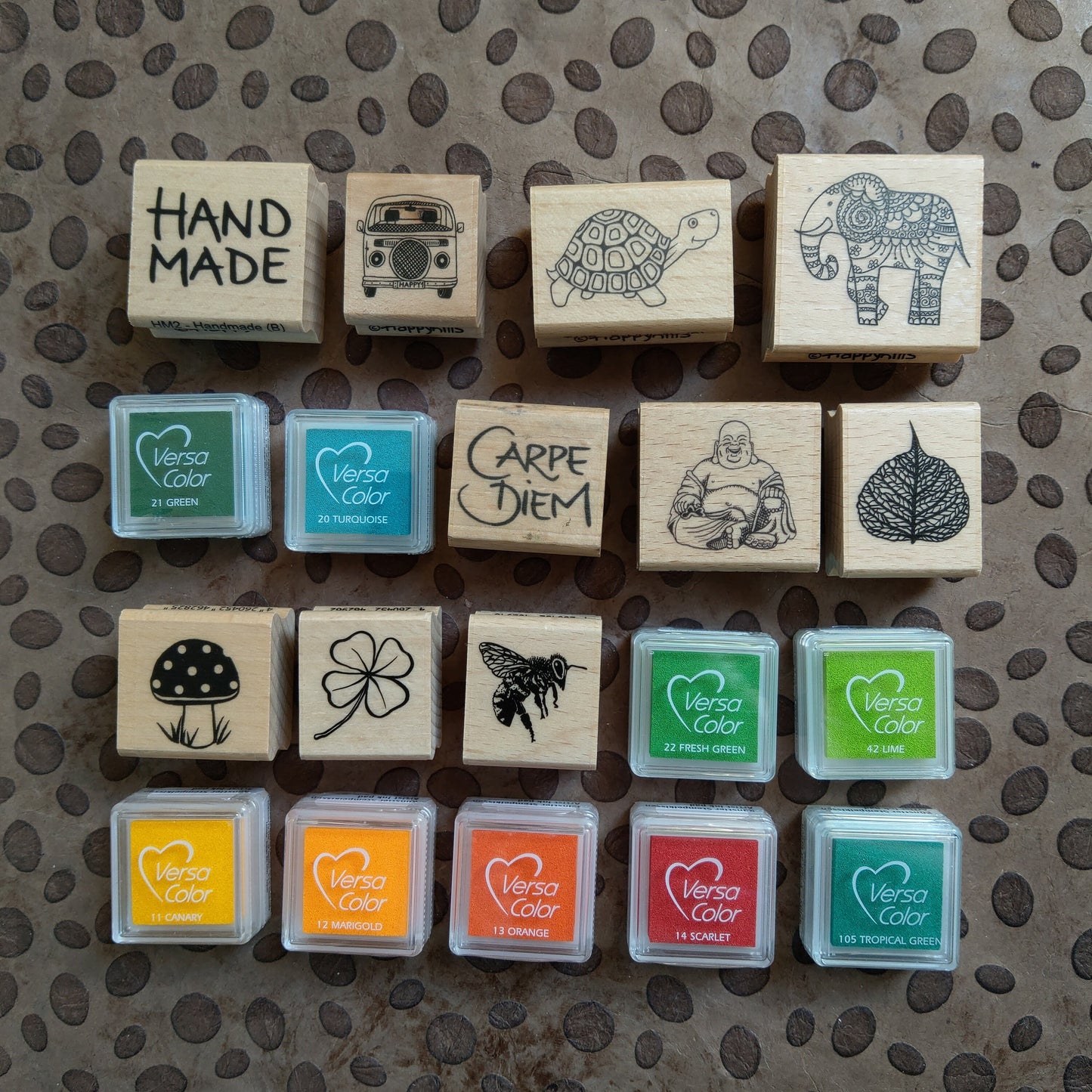 Stempel Blattskelett