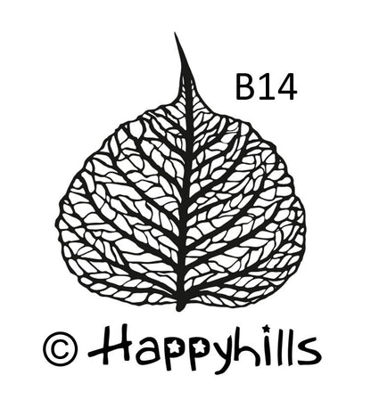 Stempel Blattskelett