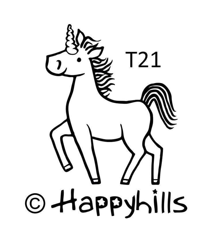 Stempel Einhorn