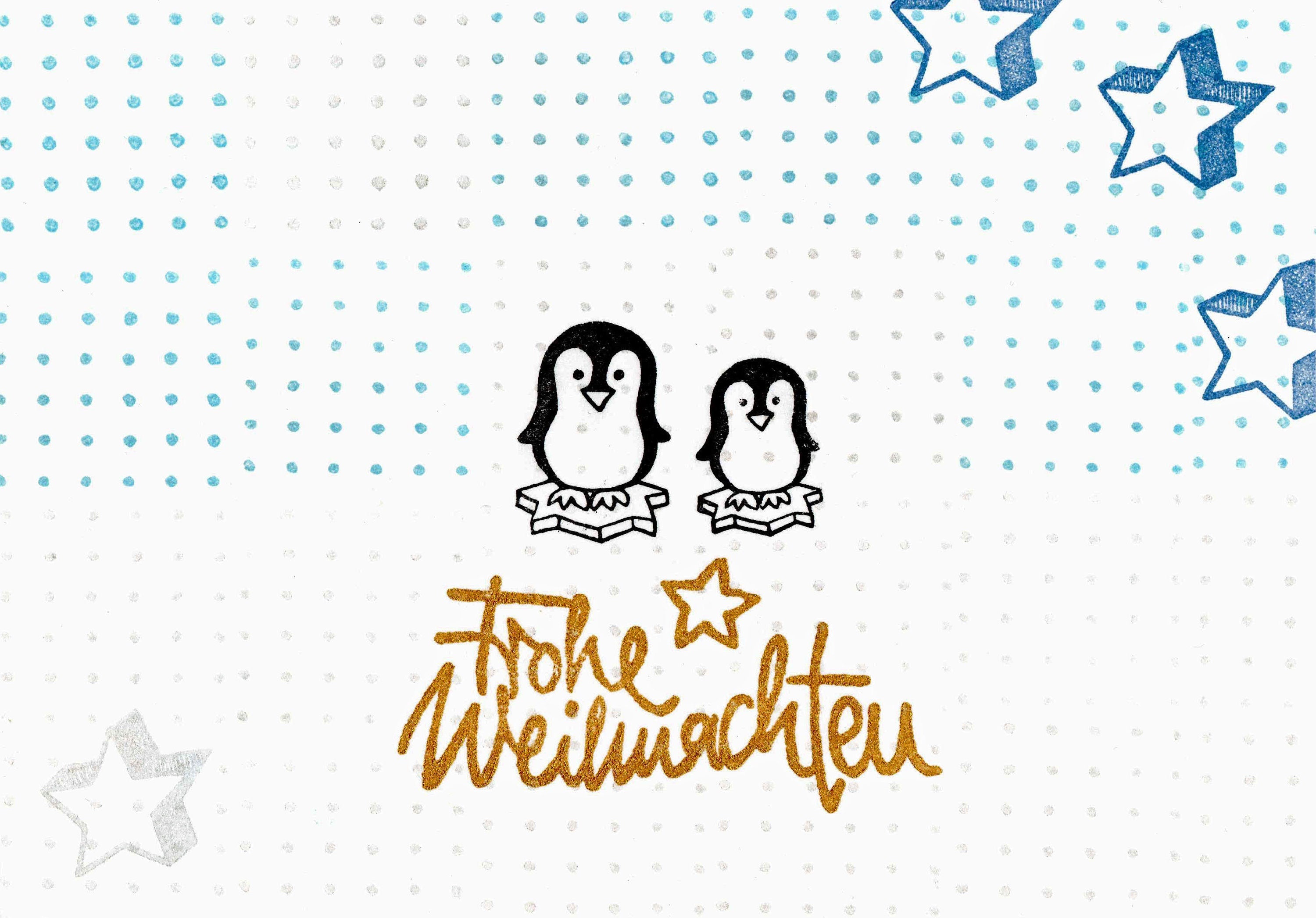 Stempel Pinguin