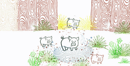 Stempel Glückschwein