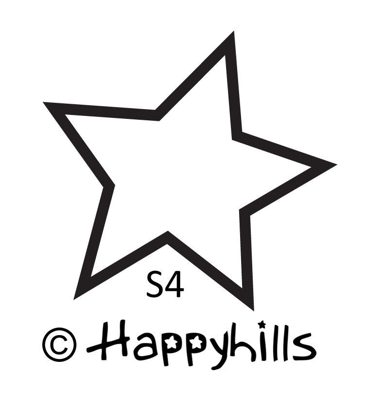 Stempel Ranke Sternchen