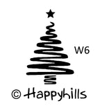 Stempel Tannenbaum mit Stern