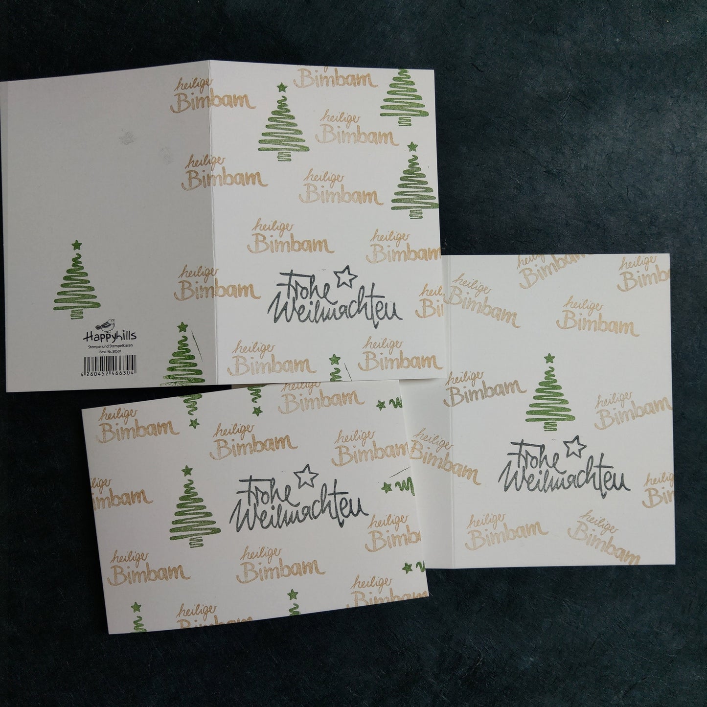 Stempel Tannenbaum mit Stern